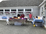 OSDA Membership Promotion Table at Beach Cleanup, Saturday, 06/02/18