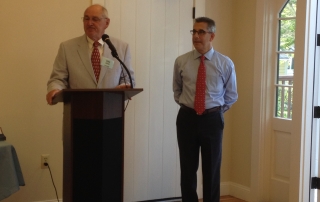OSDA President Kevin Doyle and Michael Kasparian, President & CEO of Falmouth Chamber of Commerce