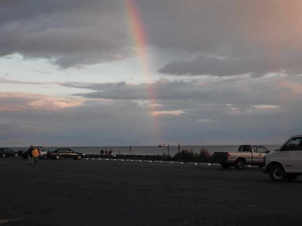 Falmouth Cape Cod Beach Rainbow